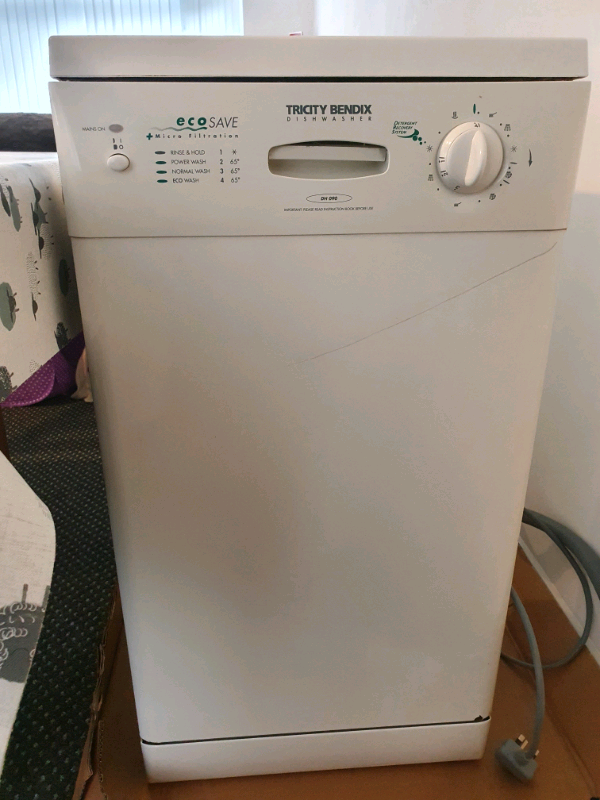 tricity bendix slimline dishwasher